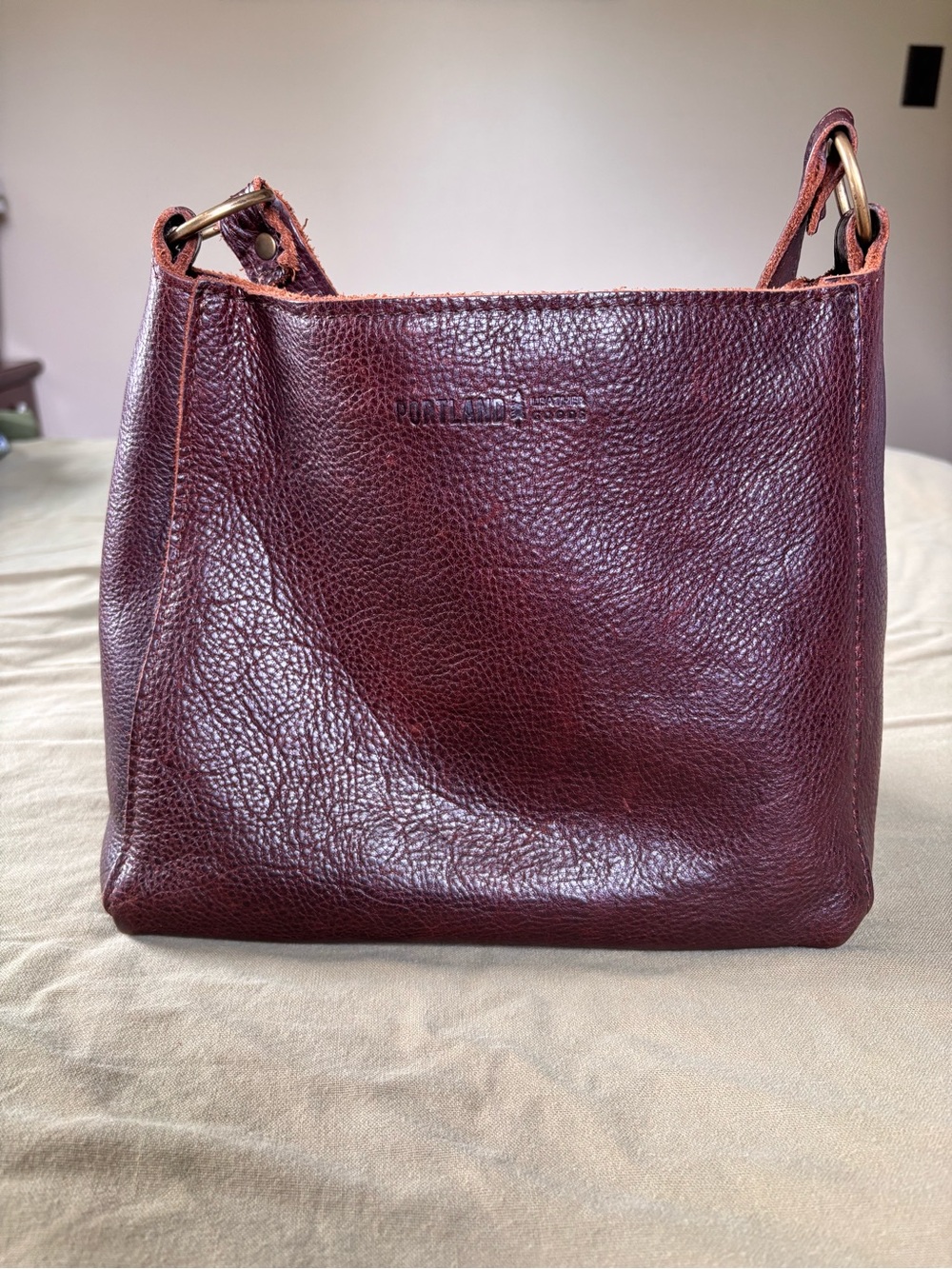 Portland Leather Shoulder Bag